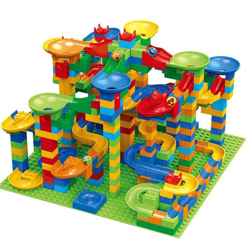 Kids Lego Ball Track Set