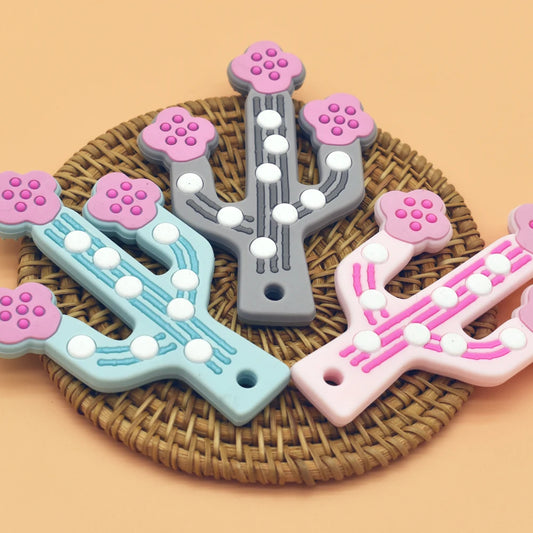 Cactus Shaped Baby Teether