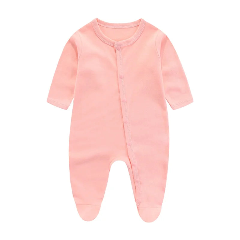 Cotton Romper Gender Neutral Colors
