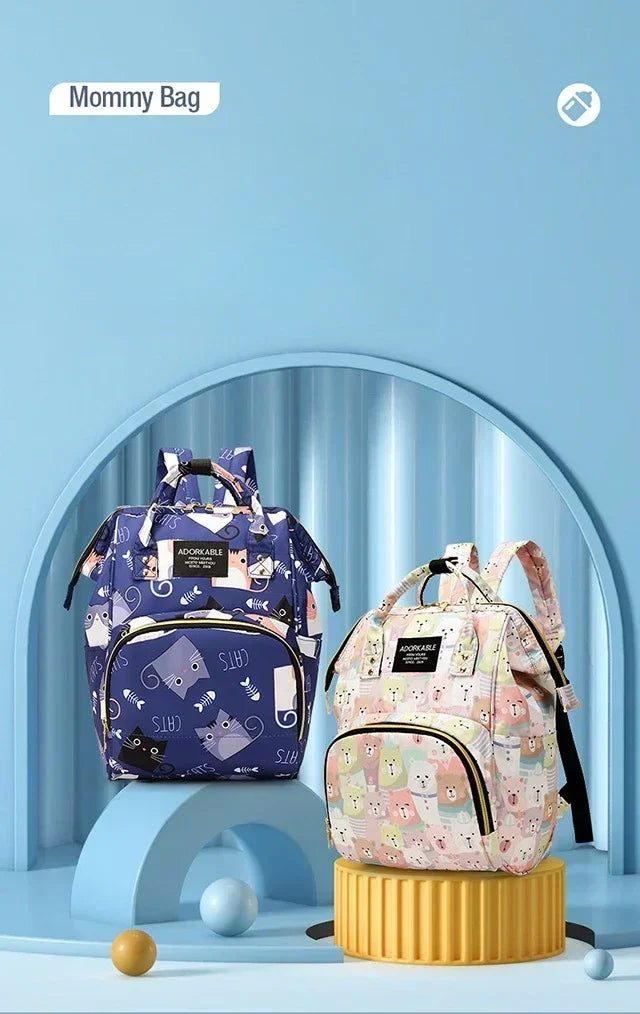Baby Bag Backpack Cartoon Graphics
