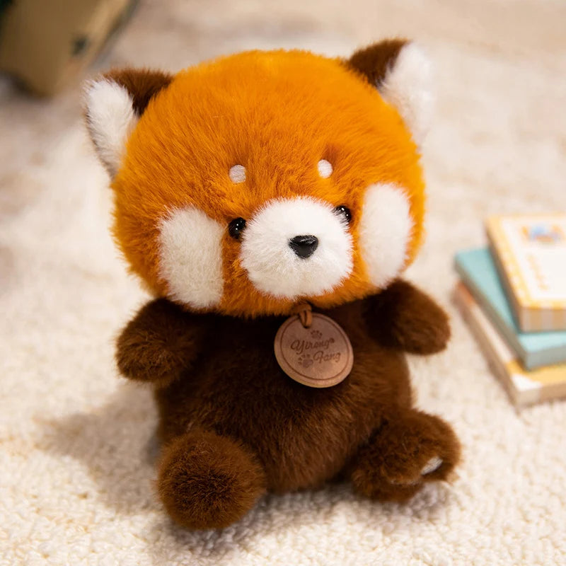 Cute Sitting Red Panda, Fox, Sloth, Cat, Stuffed Animal