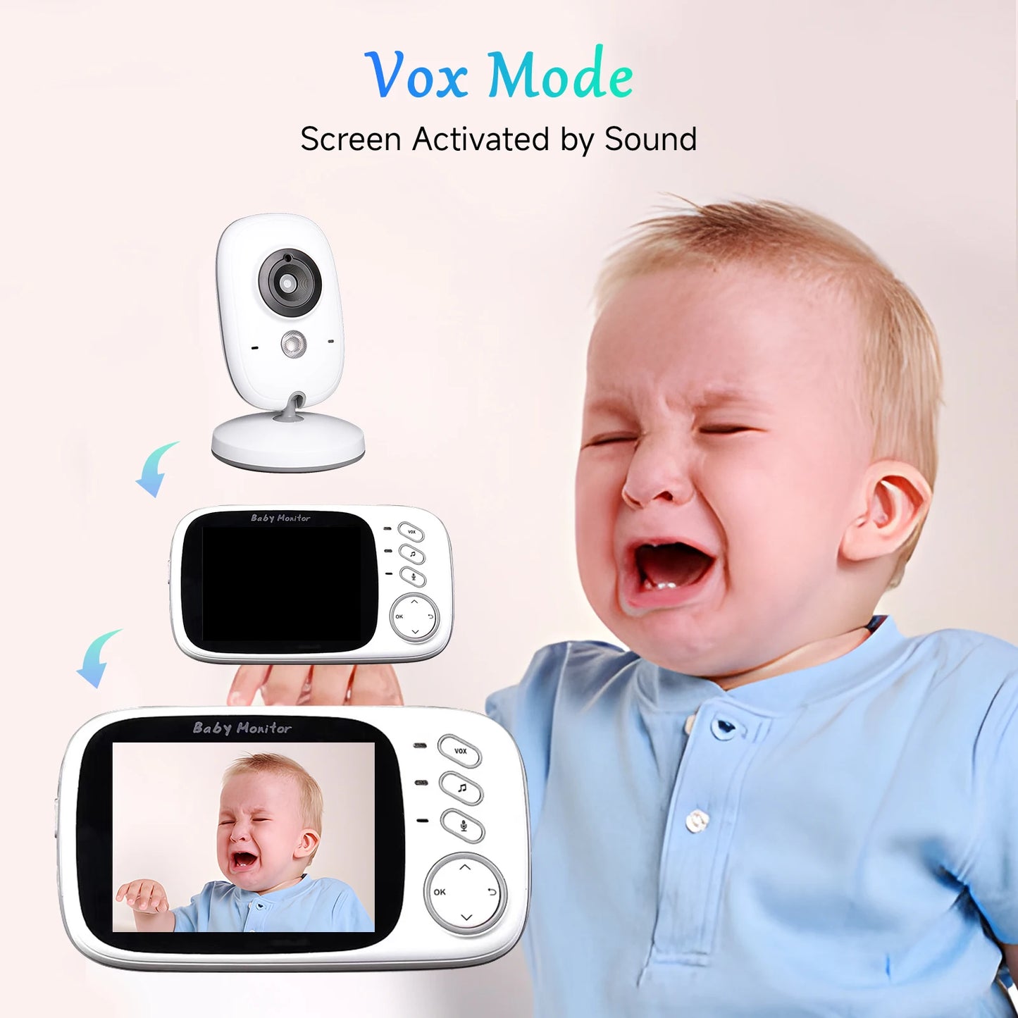 Baby Monitor LCD Video Display
