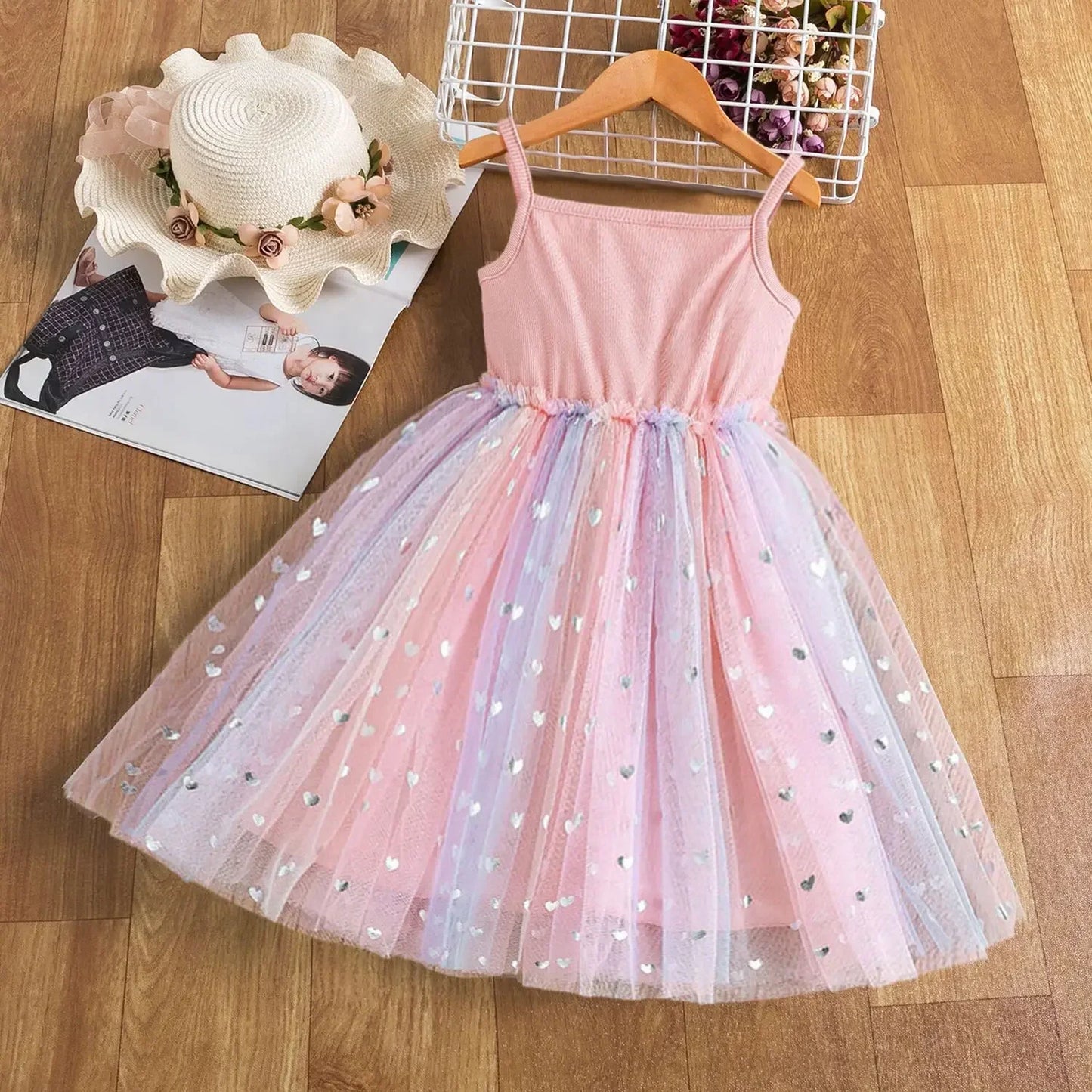 Rainbow Princess Dress
