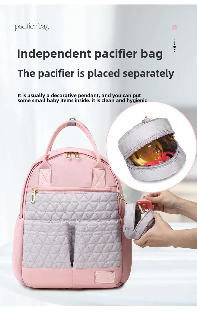 Baby Bag Backpack Sleek