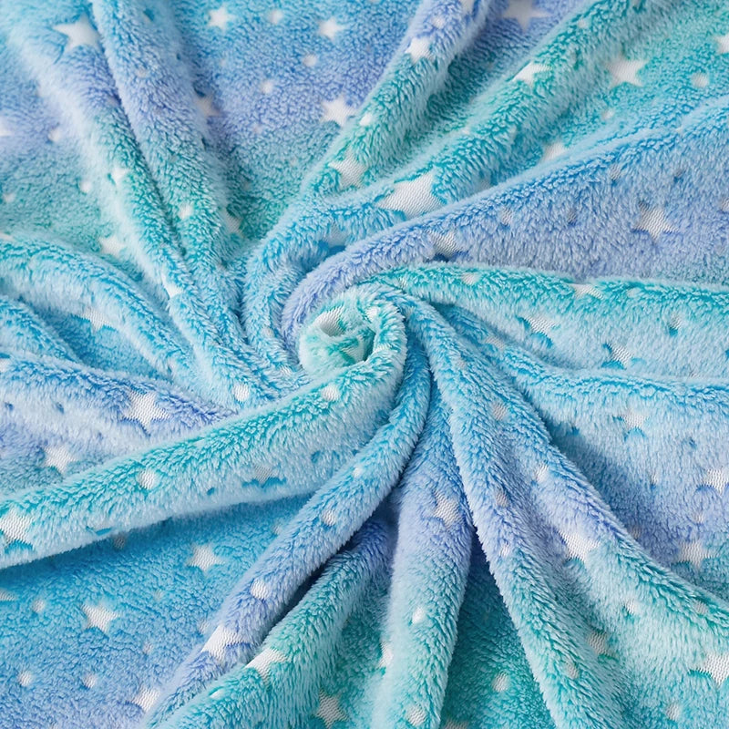 Blue Star Thickened Blanket