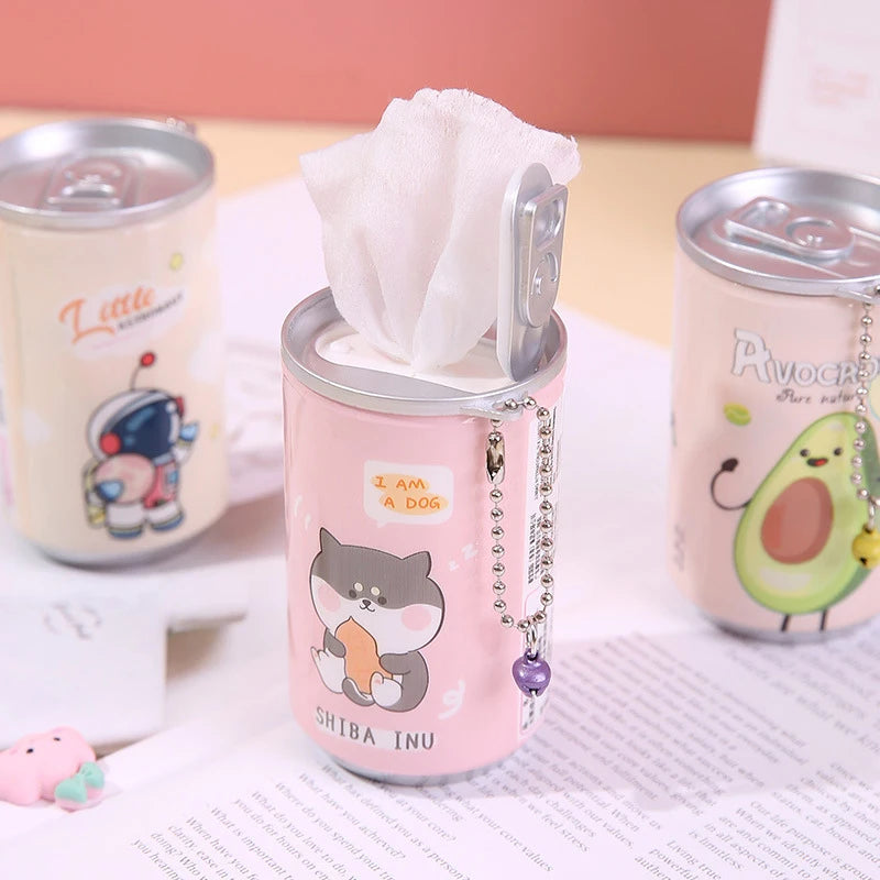 Cartoon Can Wet Wipes