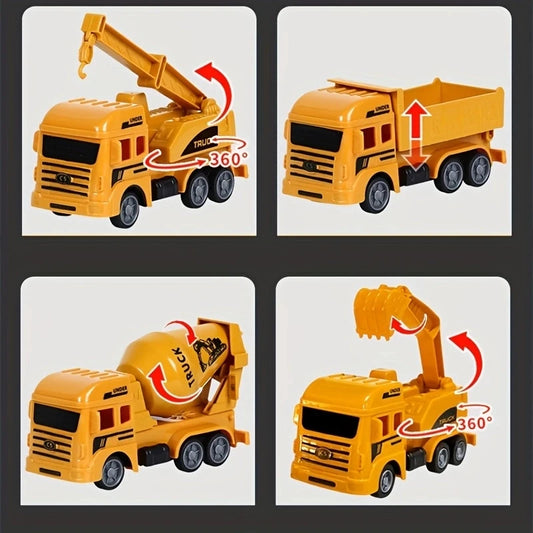 Construction Vehicle Toy Set