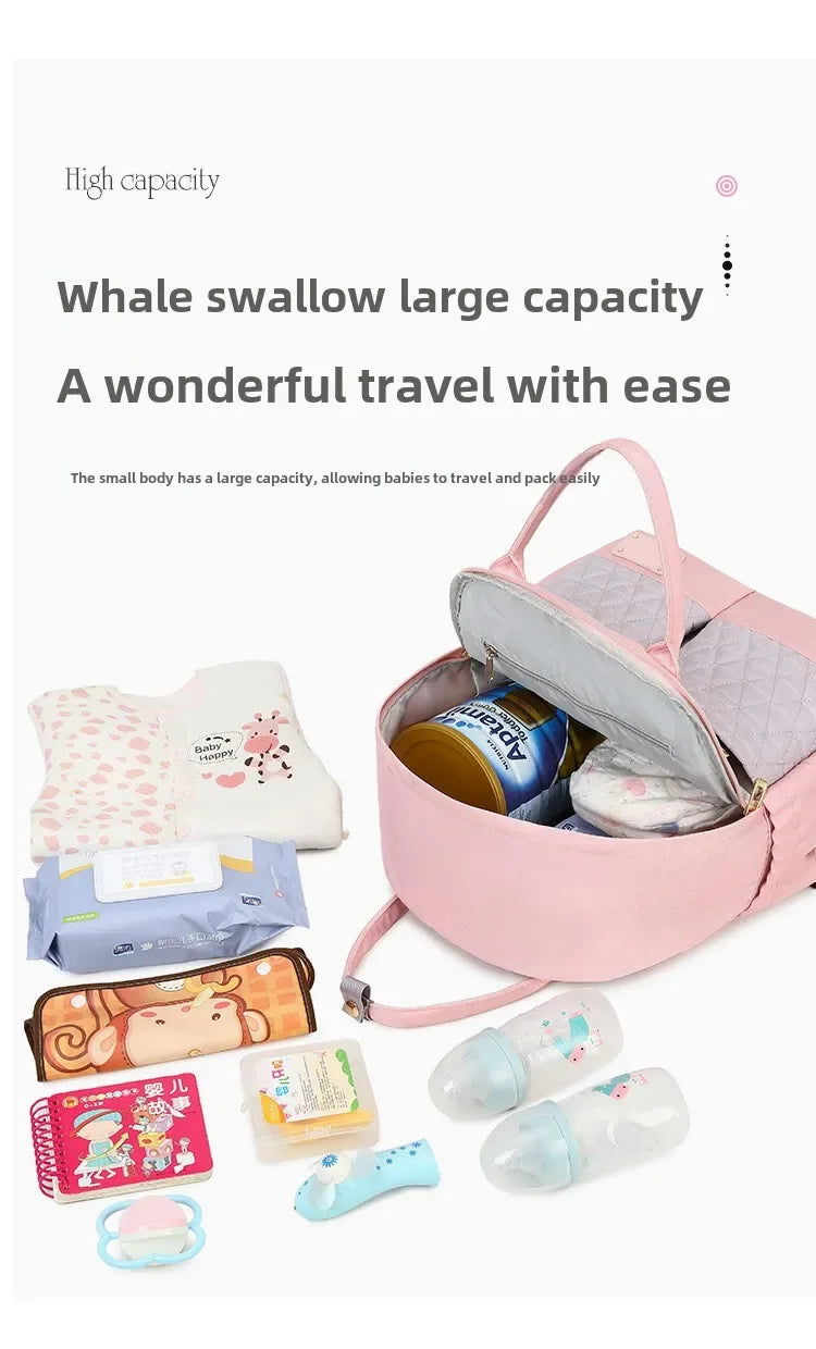 Baby Bag Backpack Sleek