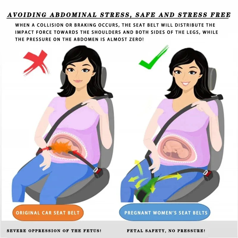 Car Seat Safety Belt for Pregnant Woman