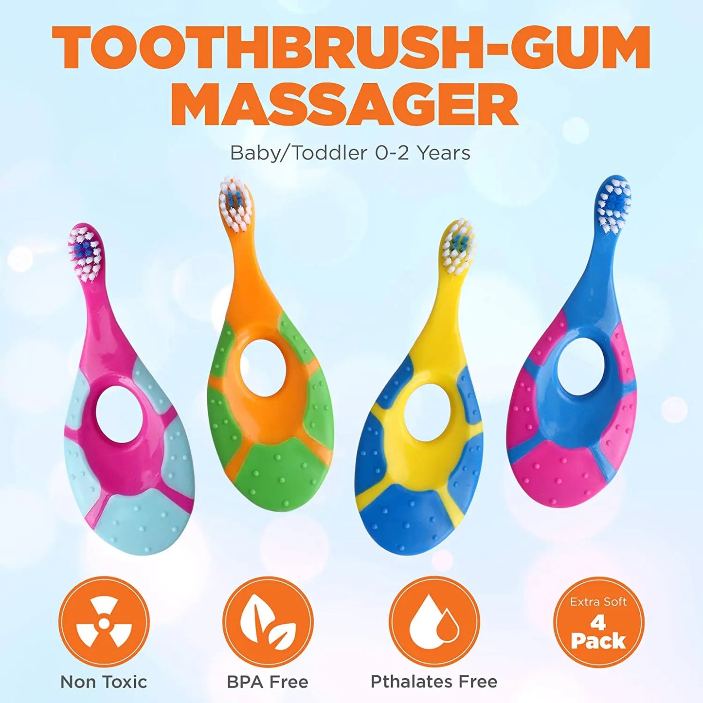 2 Piece Training Toothbrush