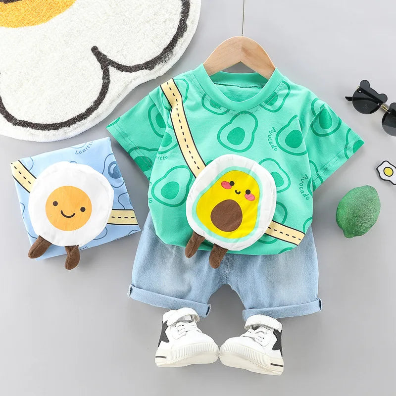 Unisex Avocado Shirt with Bag