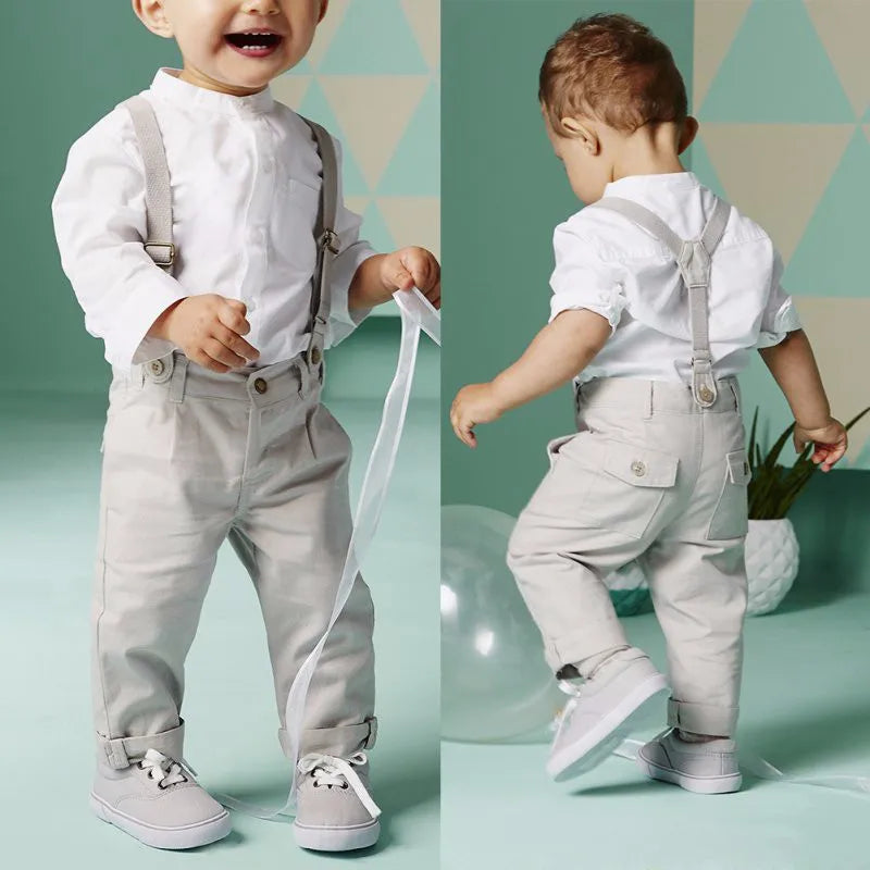 Button Down Shirt With Overalls