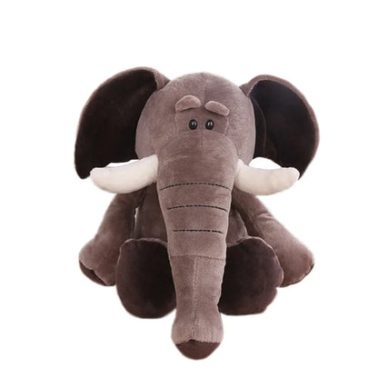 Stuffed Plush Animals Lion, Elephant, Tiger, Dog, Fox, Monkey, Deer
