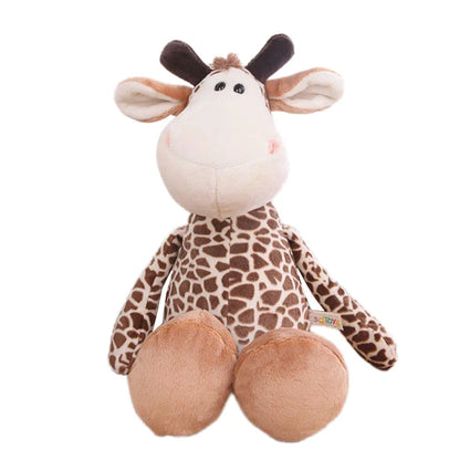 Stuffed Plush Animals Lion, Elephant, Tiger, Dog, Fox, Monkey, Deer
