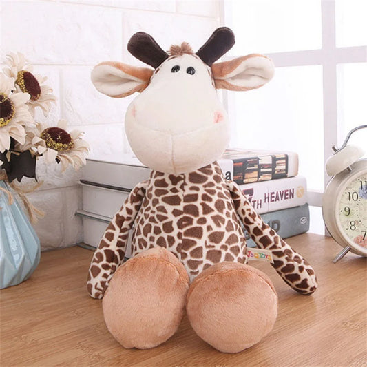 Stuffed Plush Animals Lion, Elephant, Tiger, Dog, Fox, Monkey, Deer