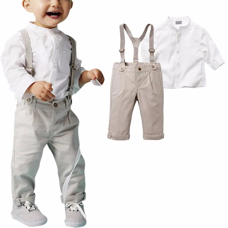 Button Down Shirt With Overalls