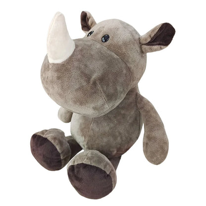 Stuffed Plush Animals Lion, Elephant, Tiger, Dog, Fox, Monkey, Deer