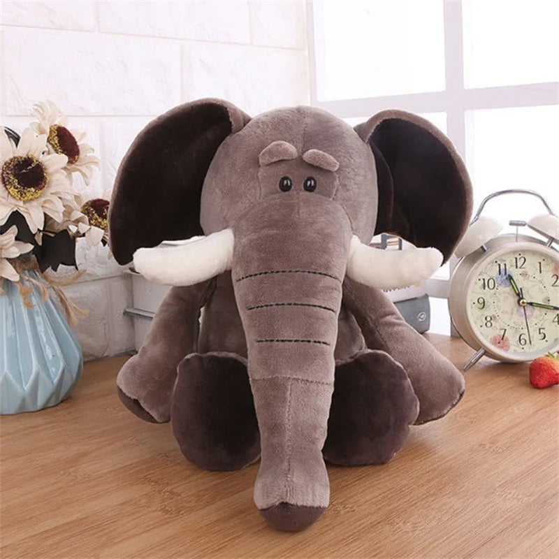 Stuffed Plush Animals Lion, Elephant, Tiger, Dog, Fox, Monkey, Deer