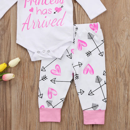 4 Piece Girls Onesie/Pants/Beanie/Headband
