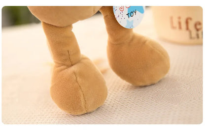 Stuffed Plush Animals Lion, Elephant, Tiger, Dog, Fox, Monkey, Deer