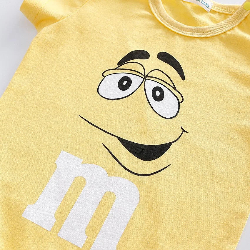 M&M Short-Sleeved Onesie