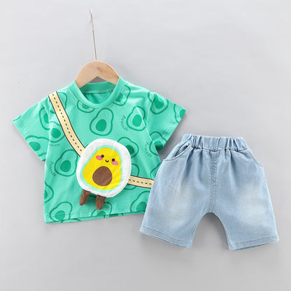 Unisex Avocado Shirt with Bag