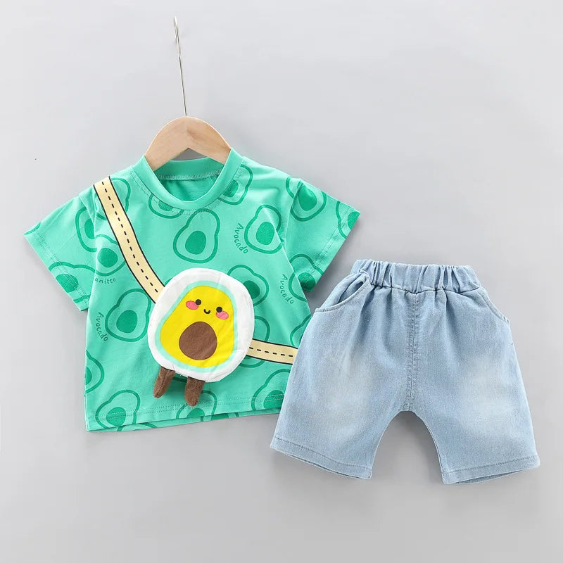 Unisex Avocado Shirt with Bag