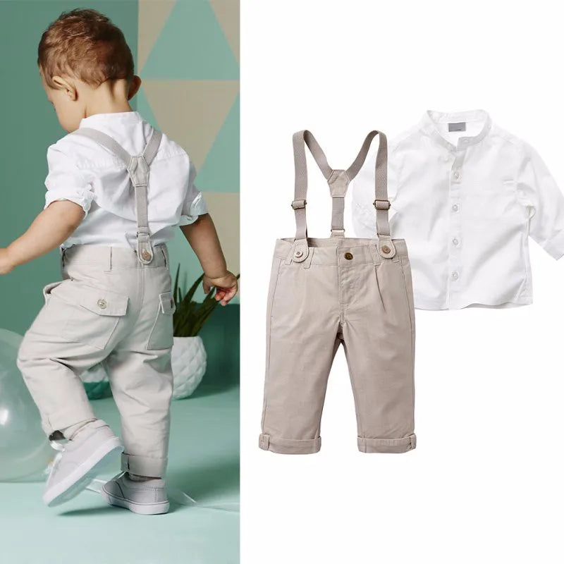 Button Down Shirt With Overalls