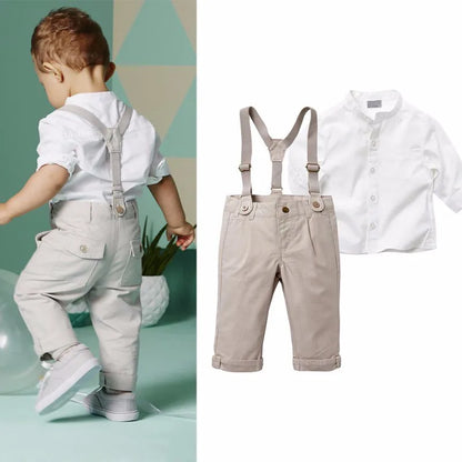 Button Down Shirt With Overalls