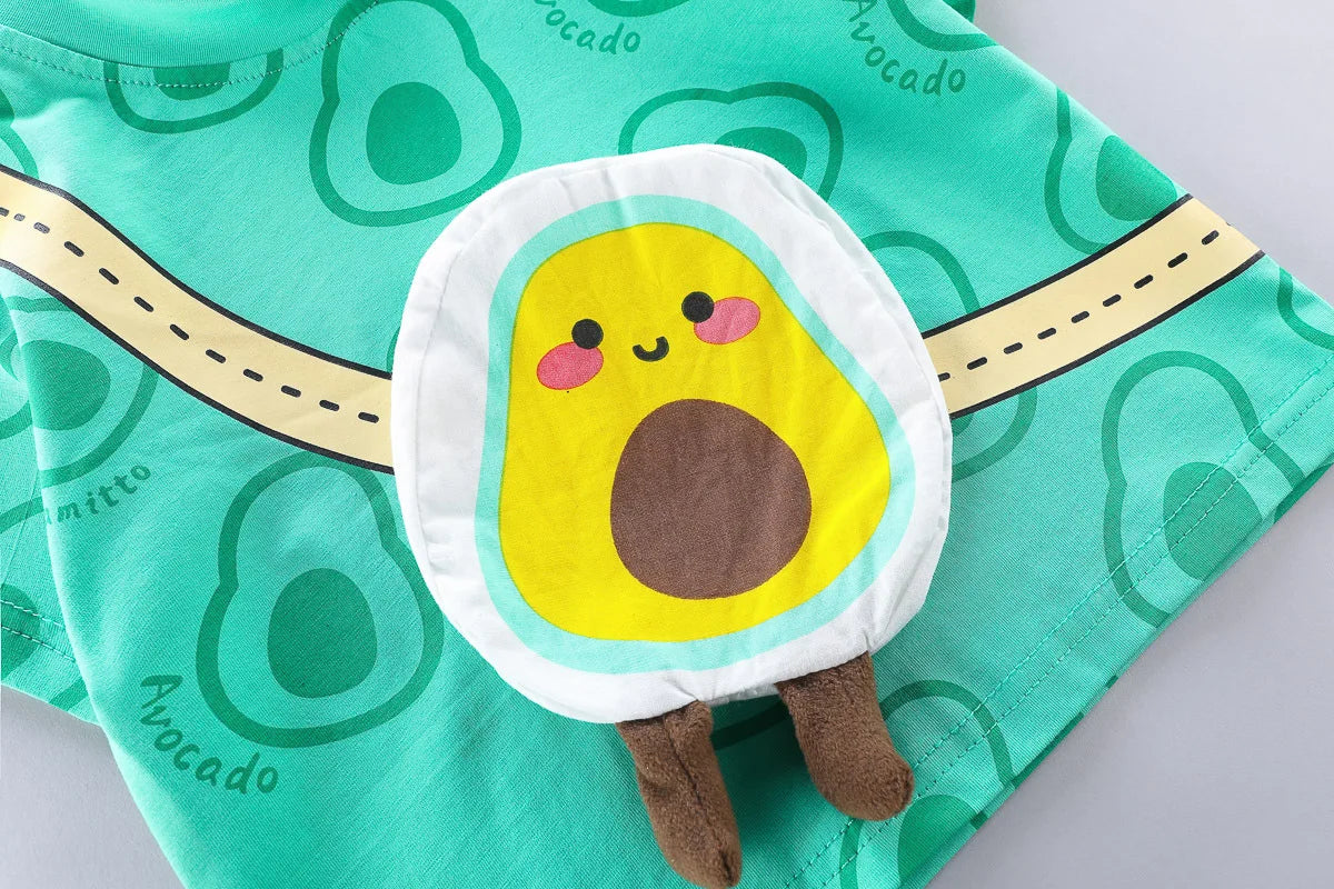 Unisex Avocado Shirt with Bag