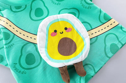 Unisex Avocado Shirt with Bag