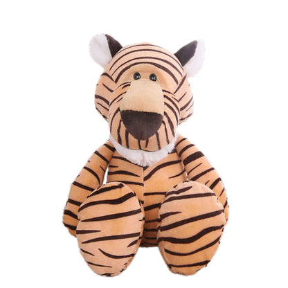 Stuffed Plush Animals Lion, Elephant, Tiger, Dog, Fox, Monkey, Deer