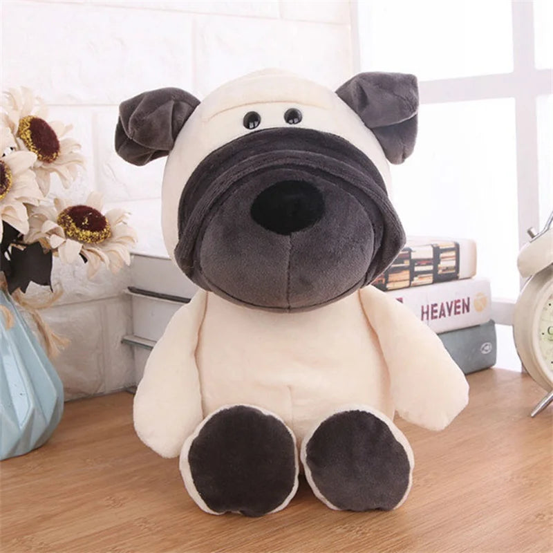 Stuffed Plush Animals Lion, Elephant, Tiger, Dog, Fox, Monkey, Deer