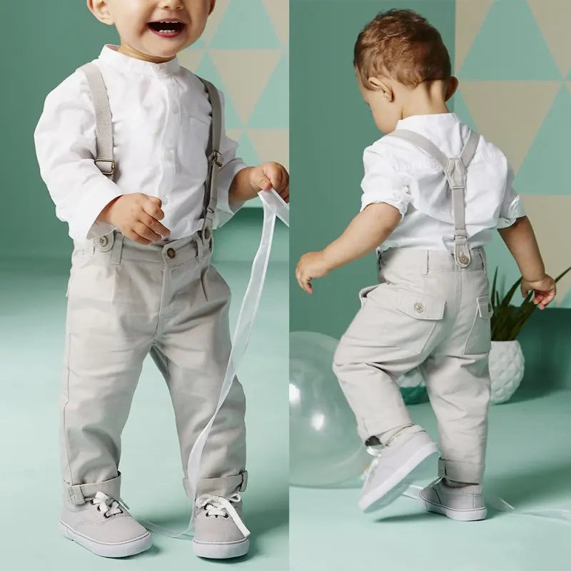 Button Down Shirt With Overalls