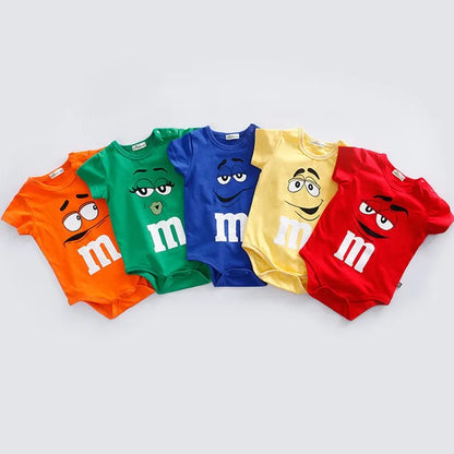 M&M Short-Sleeved Onesie