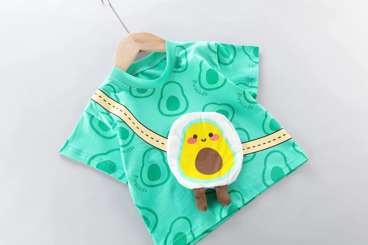 Unisex Avocado Shirt with Bag