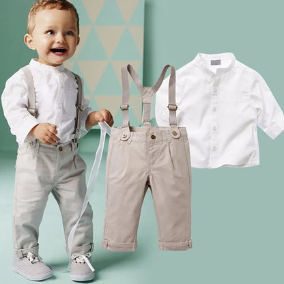 Button Down Shirt With Overalls