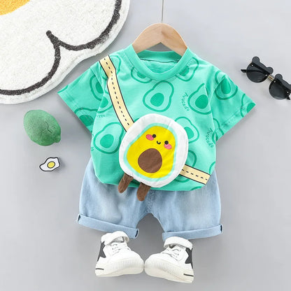 Unisex Avocado Shirt with Bag