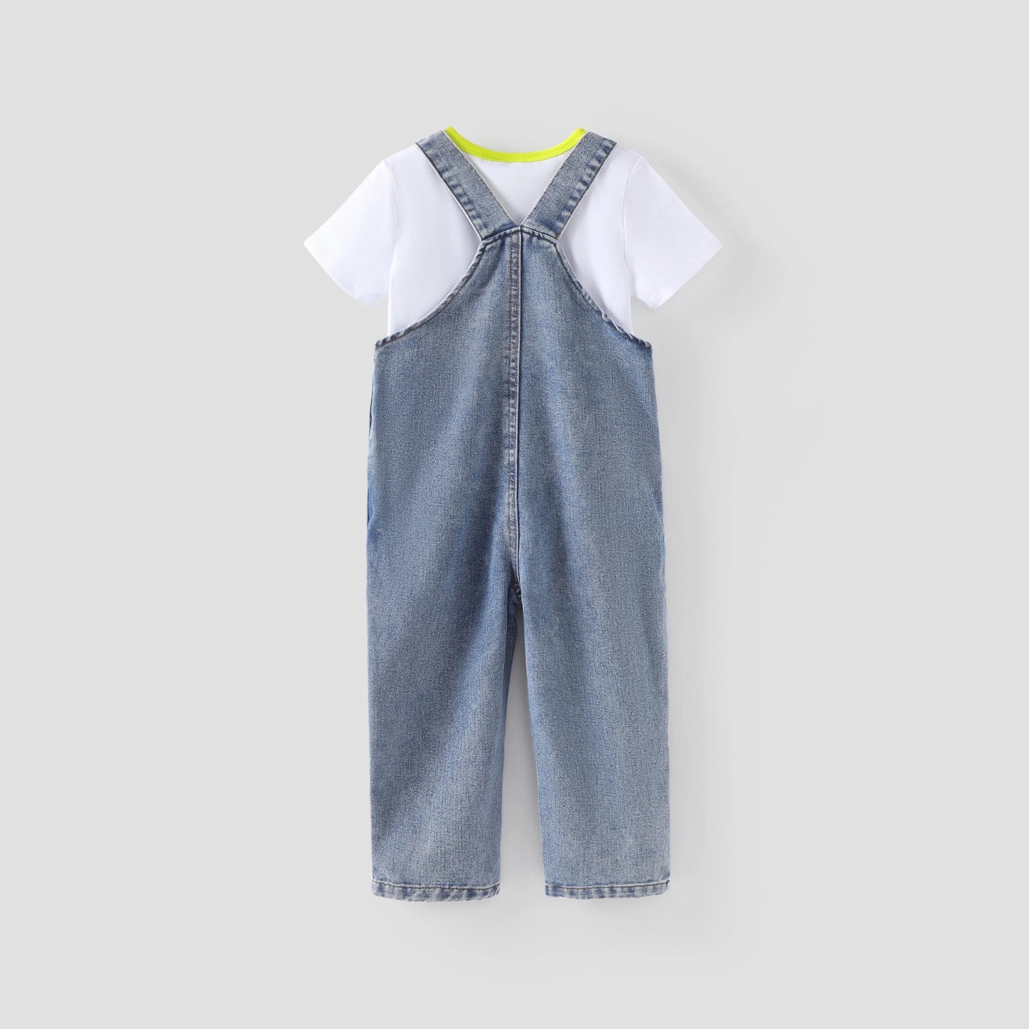 Dinosaur Shirt with Overalls