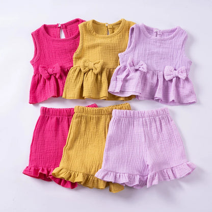 2 Piece Tank Top With Shorts