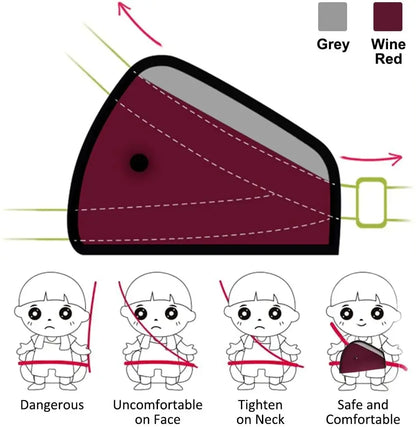 Auto Safety Kids Seatbelt Adjuster