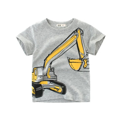 Children's 3D Cartoon T-Shirt