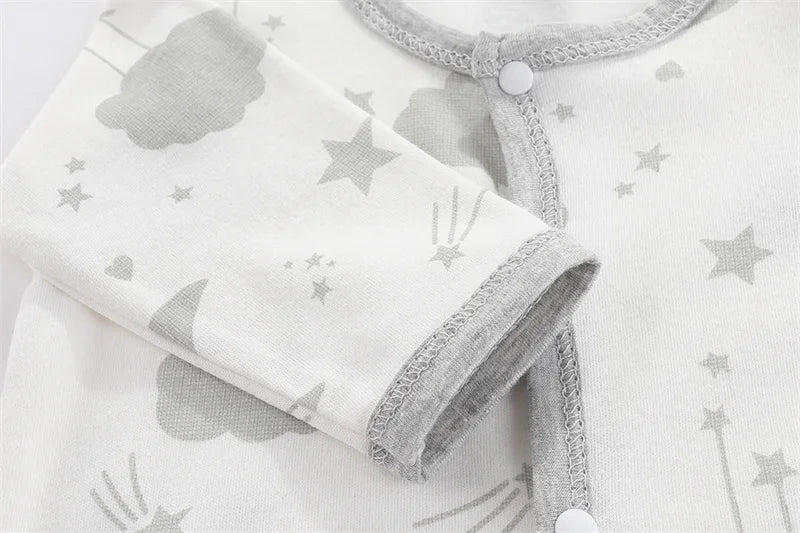 Cotton Romper Gender Neutral Colors