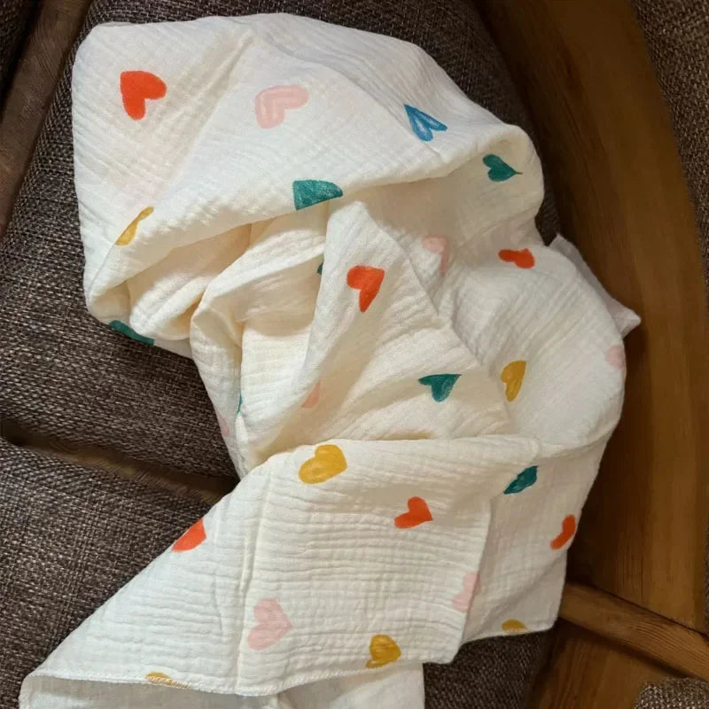 Baby Blanket Finger Paint Image