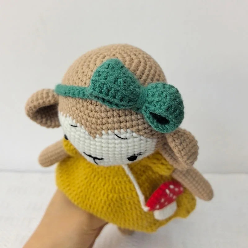 Crocheted Monkey/Rabbit Decor Stuffed Animal