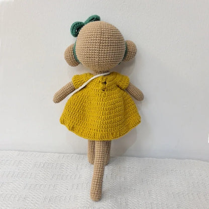 Crocheted Monkey/Rabbit Decor Stuffed Animal