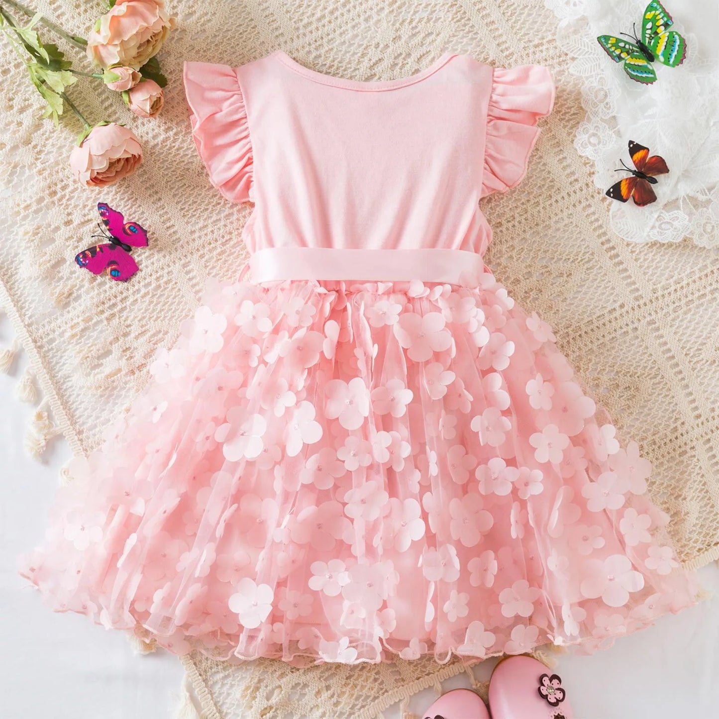 Elegant Floral Dress