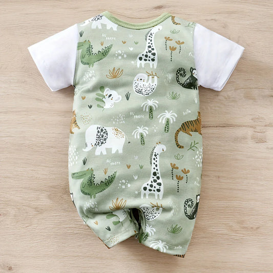Animal Printed Romper