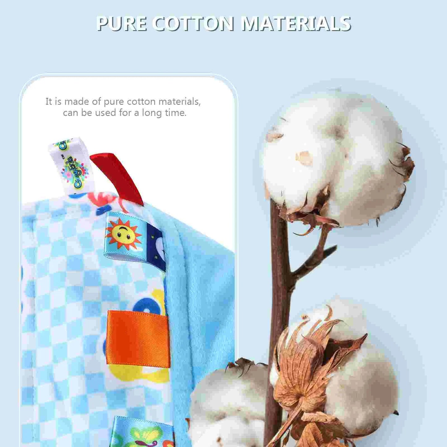 Green Baby Security Blanket