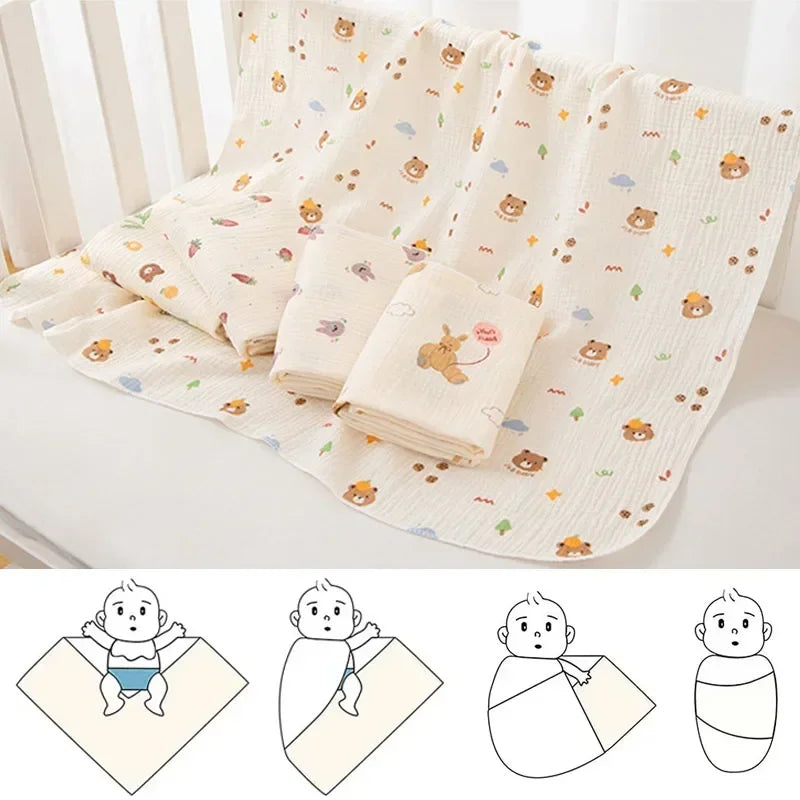 Baby Blanket Finger Paint Image